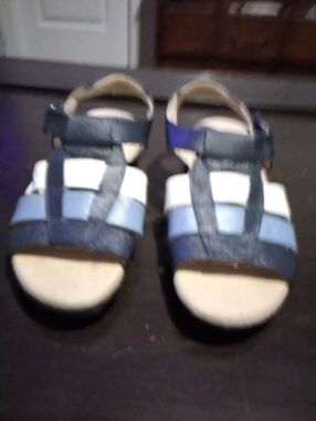 Womens Dr Scholls Advanced Comfort Leather Sandals 5M